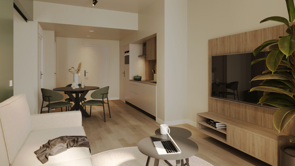 Woonkamer 1; aanzicht 2